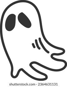 halloween, illustration, vector, october, holiday, art, cartoon, horror, drawing, background, party, graphic, black, design, doodle, outline, sketch, line, celebration, autumn, scary, isolated, white,