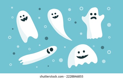 halloween illustration vector with scare skull trick or treat halloween event