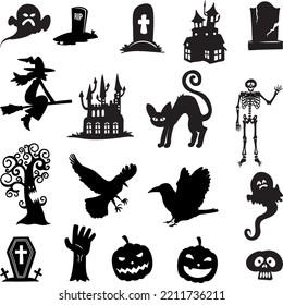 Halloween Illustrations Set
This set contains 18 different designs. It is perfect for the Halloween. It can be printed or used digitally.