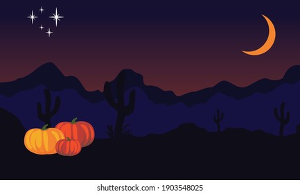 Halloween image background in vector EPS10
