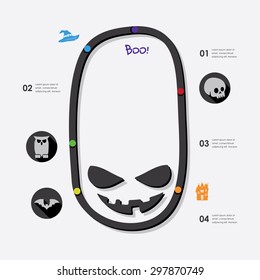 Halloween infographic