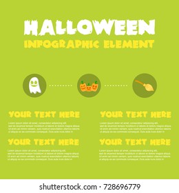 Halloween Infographic Element Style Collection