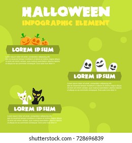 Halloween Infographic Element Style Collection