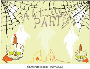 Halloween invitation