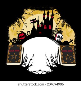 halloween invitation card