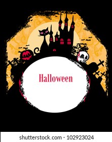 halloween invitation poster