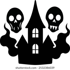Halloween item vector art illustration on a white background