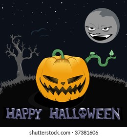 Halloween Jack and Evil Moon