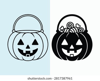 Halloween jack o lantern