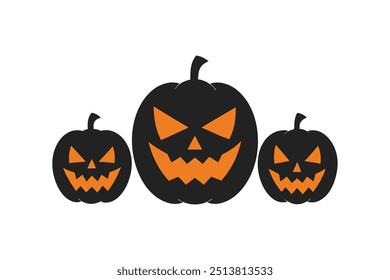 halloween  jack-o-lantern vector illustration art