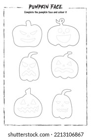 Halloween kids activity book printing
