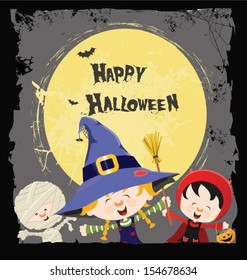 Halloween Kids Card