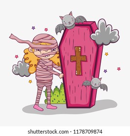 Halloween and kids cartoons