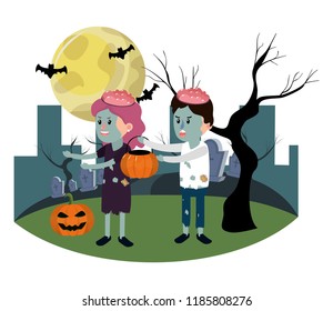 Halloween kids cartoons