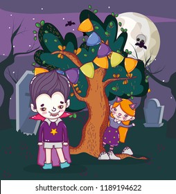 Halloween kids cartoons
