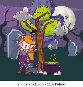 Halloween kids cartoons