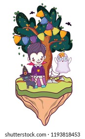 Halloween kids cartoons