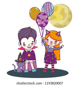 Halloween kids cartoons