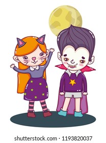 Halloween kids cartoons