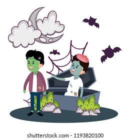 Halloween kids cartoons