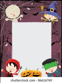 Halloween Kids Message