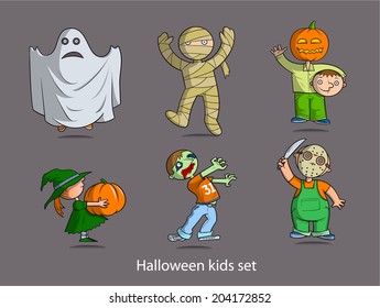 Halloween kids set