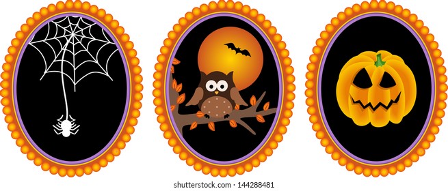 Halloween Label 