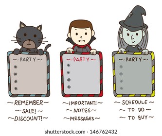 Halloween label 