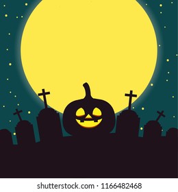 Halloween label vector. free space for text. wallpaper. background.