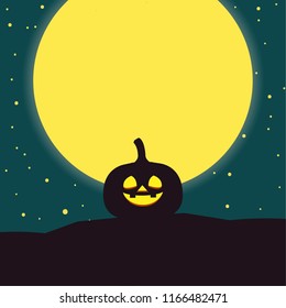 Halloween label vector. free space for text. wallpaper. background.