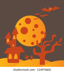 Halloween landscape