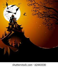 Halloween landscape