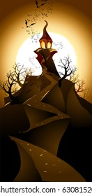 Halloween landscape