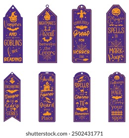 Halloween Laser Cut Design, Kids Laser Bookmark Designs, Spooky, Scrap Buster, Perfect for Creative Halloween Projects, Scrapbooking, and Kids Craft Activities.