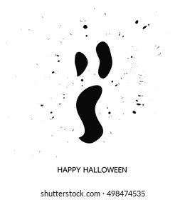 Halloween Layout Design Cover Background