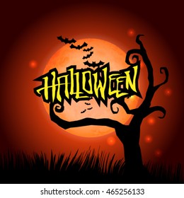 Halloween Layout/Design Cover Background