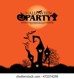 Halloween Layout/Design Cover Background