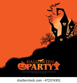 Halloween Layout/Design Cover Background