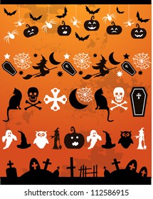Halloween line decoration