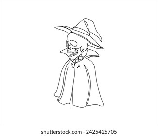Halloween Line Drawing Images  Halloween Line Art Illustrations and vector drsign