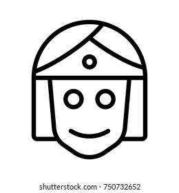 Halloween line icon