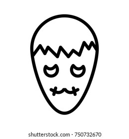 Halloween line icon