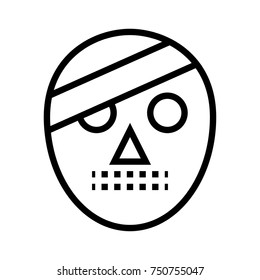 Halloween line icon