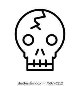 Halloween line icon