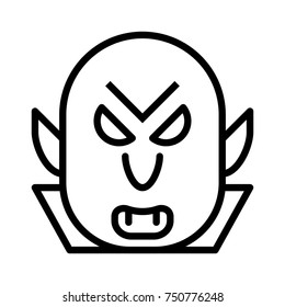 Halloween line icon
