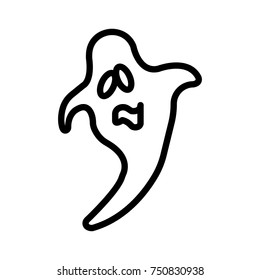 Halloween line icon
