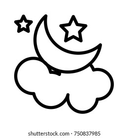 Halloween line icon
