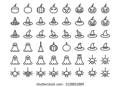 halloween line icon - Vector
