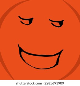 halloween line postcard holiday pumpkin hat witch magic face emotion horror fear pattern