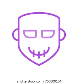 Halloween line style icon